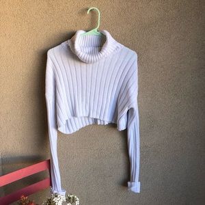 Crop Turtleneck